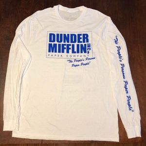 The Office Dunder Mifflin Long Sleeve T-Shirt